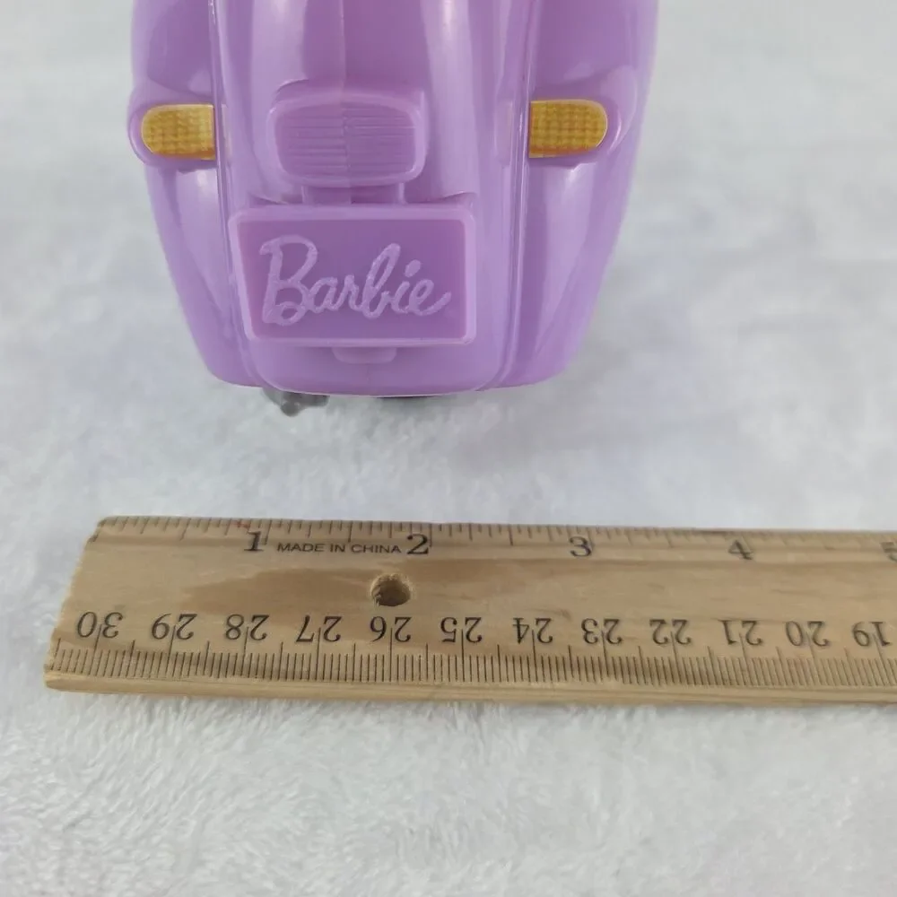 Mattel Barbie Pink Passport Scooter FNY34 Doll Vehicle w Basket Windshield